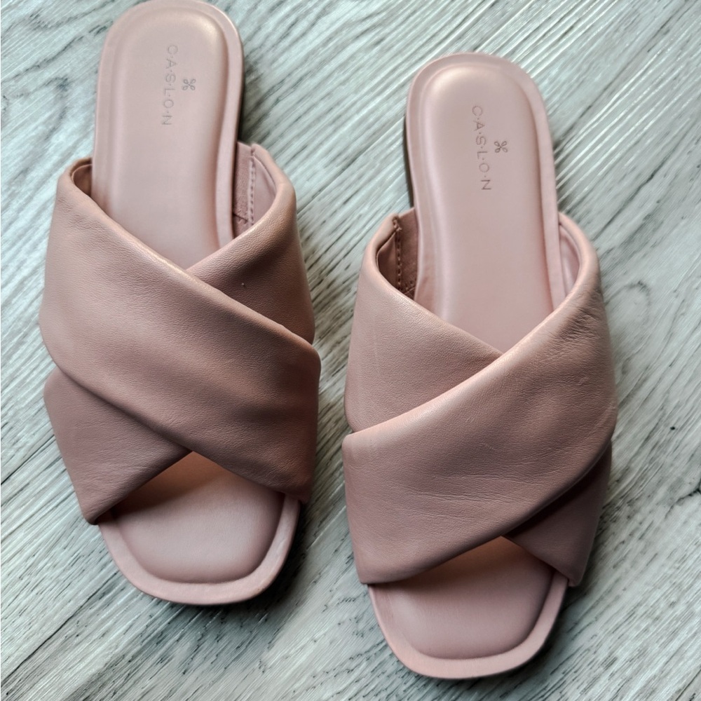 Caslon Women's Soft Pink Crisscross Sandals